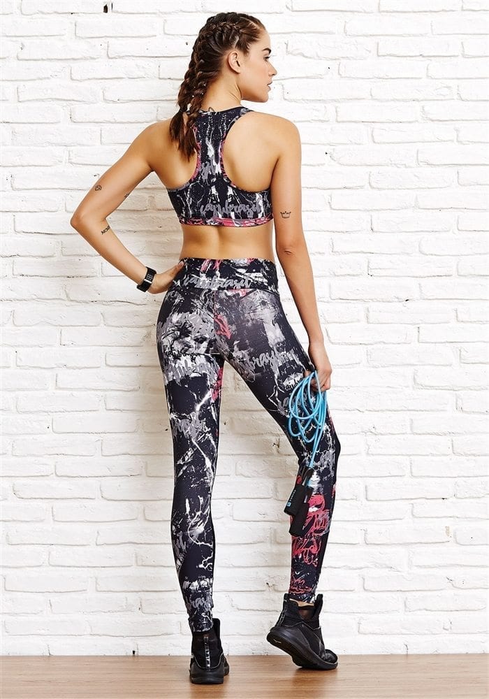 CAJUBRASIL Leggings Outfit 8162-8161 Sexy Workout Clothes