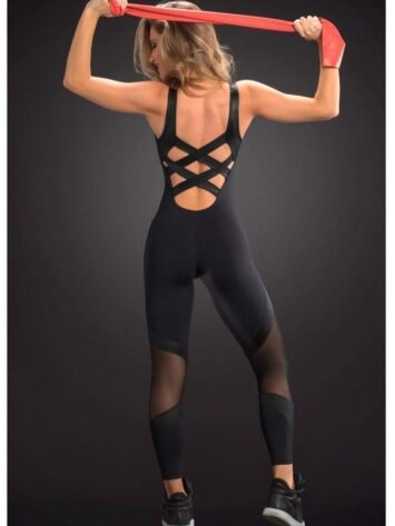 OXYFIT Jumpsuit Way 15192 BK - Sexy Rompers, Cute Workout 1-Piece