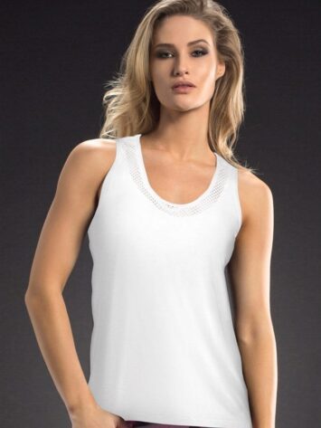 OXYFIT Tank Top Upon 46330 WH- Sexy Workout Tops