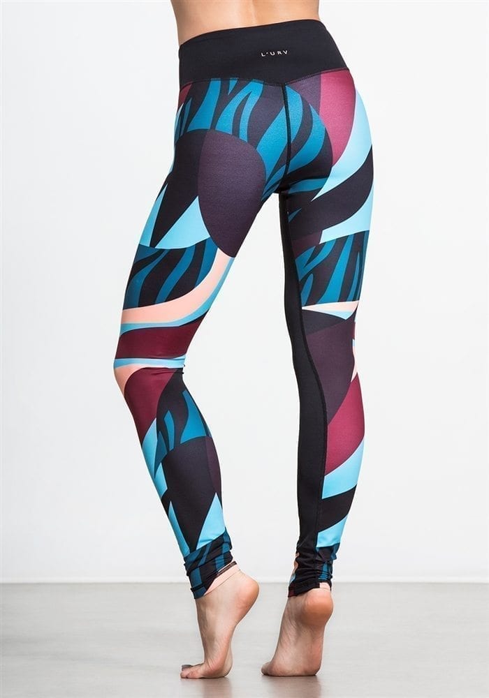 L'URV Leggings Angel Baby Red Multi Sexy Workout Tights