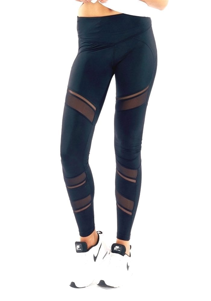 L'URV Leggings High and Mighty Leggings Black Sexy Workout Tights