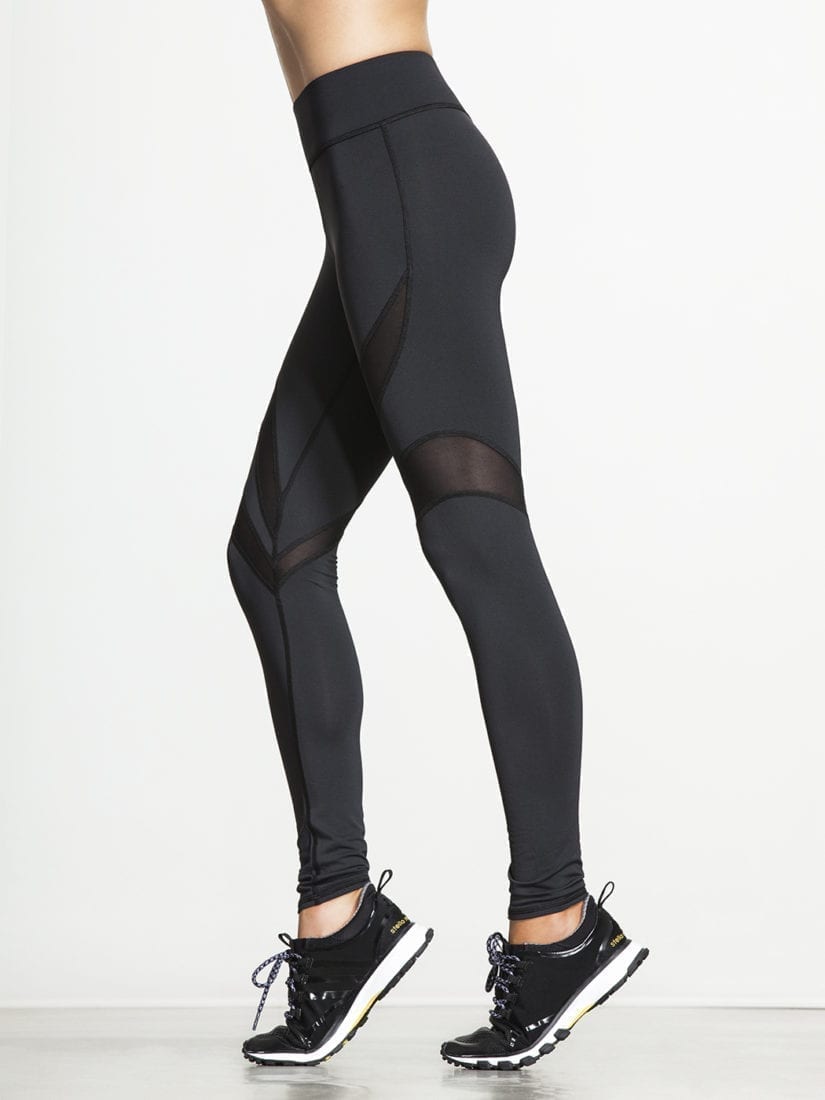L'URV Leggings The Shimmers Leggings Black Sexy Workout Tights