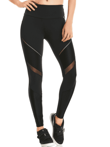 CAJUBRASIL Leggings 9622 Black- Cute Workout Clothes-Brazilian
