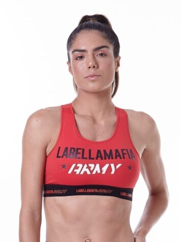 LabellaMafia Army Fitness Sports Bra Top – FTP13844