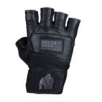 gorilla wear Hardcore Wrist Wraps Gloves Black