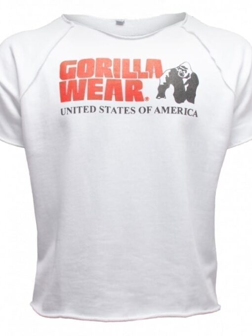 Gorilla Wear Classic Work Out Top - white
