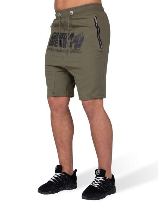 Gorilla Wear Alabama Drop Crotch Shorts - Army
