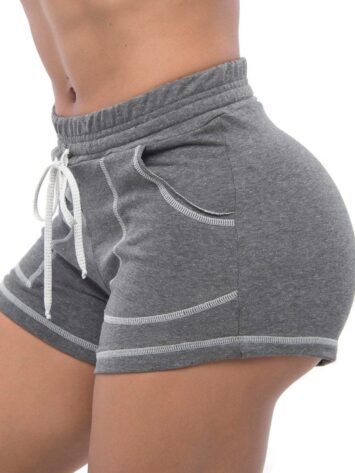 BFB Activewear Shorts Moletinho Sport – Gray