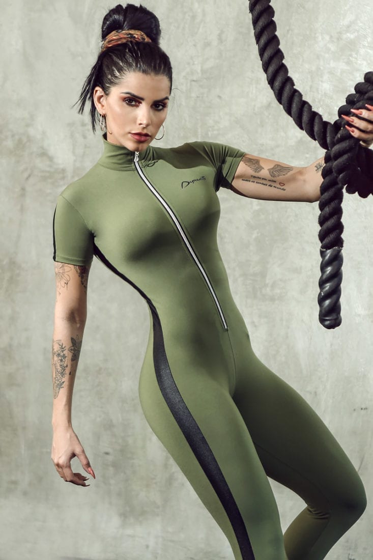 DYNAMITE Jumpsuit ML2018 Candy Fitness Overalls - One-Piece
