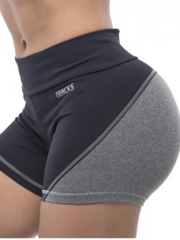 BFB Activewear Shorts Sweet Mix – Gray/Black