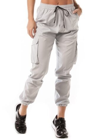 Let’s Gym Jogger Cargo Style Pants – Grey