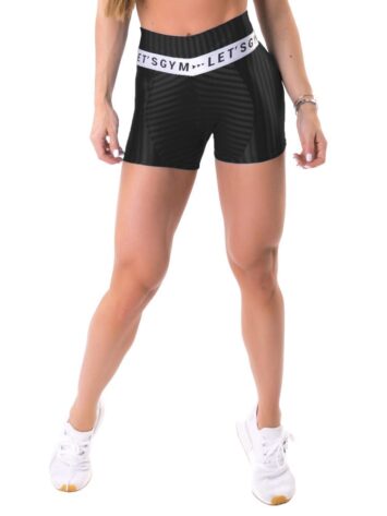 Let’s Gym Fitness Ikate Shorts – Black