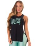 Let's Gym Fitness Blusa New Trip Electric Top - Black