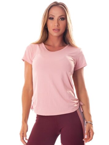 Let’s Gym Fitness Blousa Soft Dry Top – Rose