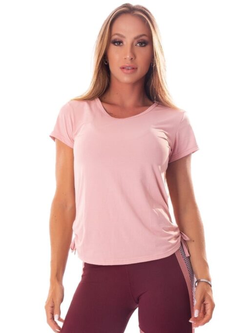 Let's Gym Fitness Blousa Soft Dry Top - Rose