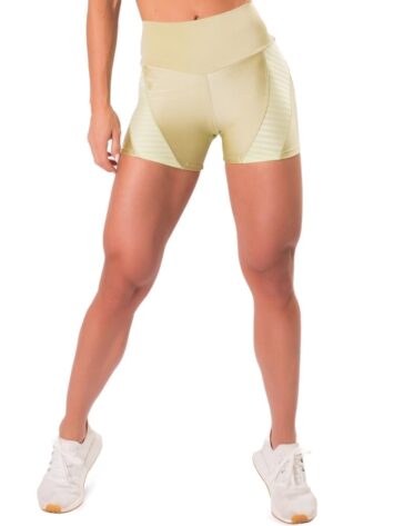 Let’s Gym Fitness Active Shite Shorts – Lime