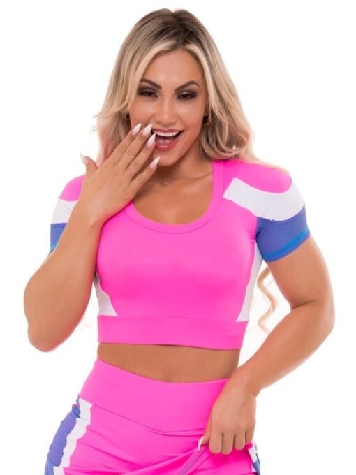 Trincks Fitness Activewear Gym Cropped - Pink