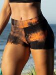 DYNAMITE BRAZIL Shorts Apple Booty Shorts - Marble Coral