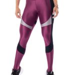 Let's Gym Fitness Glowing Secret Leggings - Purple
