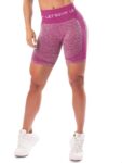 Let's Gym Fitness Seamless Diamond Shorts - Pink