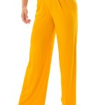Let's Gym Fitness Heaven Wide Pants - Yellow