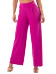 Let's Gym Fitness Heaven Wide Pants - Pink
