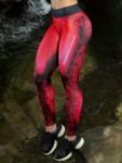 DYNAMITE BRAZIL Leggings Venomous Muscles - Red