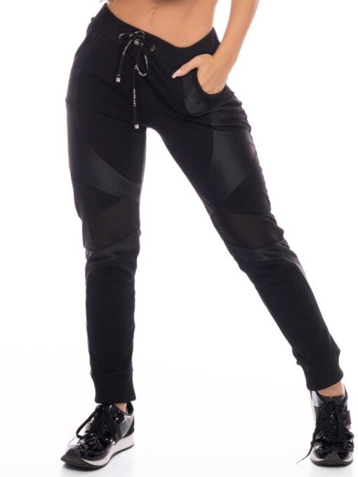 Let's Gym Fitness Icy Jogger Pants - Black
