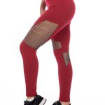 Let's Gym Fitness Fatastique Leggings - Red