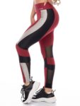 Let's Gym Fitness Harmonize Leggings - RedLet's Gym Fitness Harmonize Leggings - Red