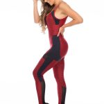 Let's Gym Fitness Desire Jumpsuit - Red
