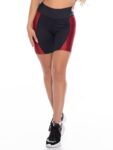 Let's Gym Fitness Blizz Shorts - Black/Red