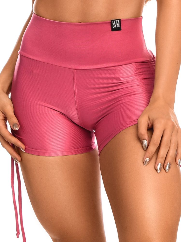 Let's Gym Fitness Bold Minimal Shorts - Pink