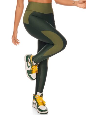 Let’s Gym Fitness Super Charm Leggings – Green