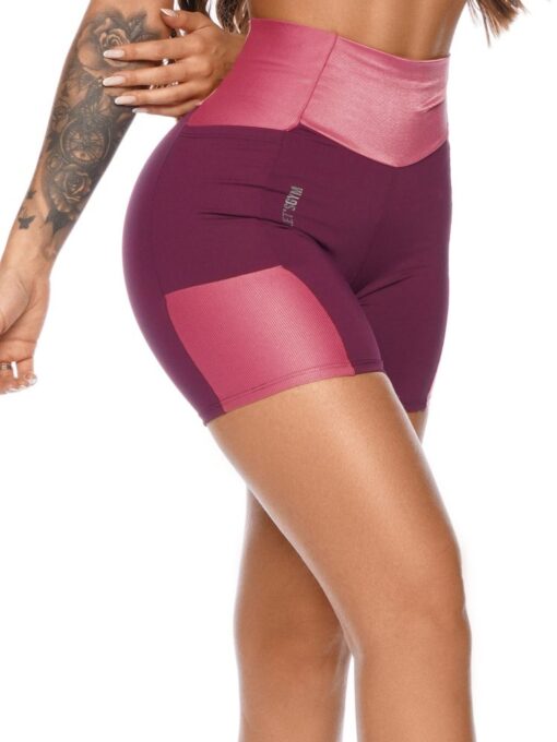 Let's Gym Fitness Go On Shorts - Purple