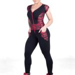 DYNAMITE BRAZIL Jumpsuit Infusion - Black/Red