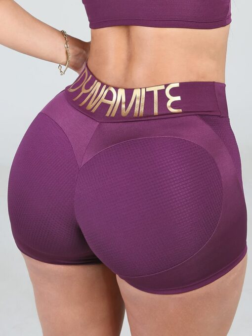 DYNAMITE BRAZIL Apple Booty Shorts Energy - Lavender